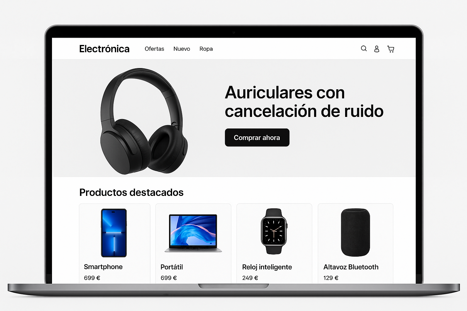 Tienda online ejemplo